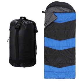 Rectangular Heated Sleeping Bag, Lightweight Sleeping Bag with Multi USB Powered Heating Pads